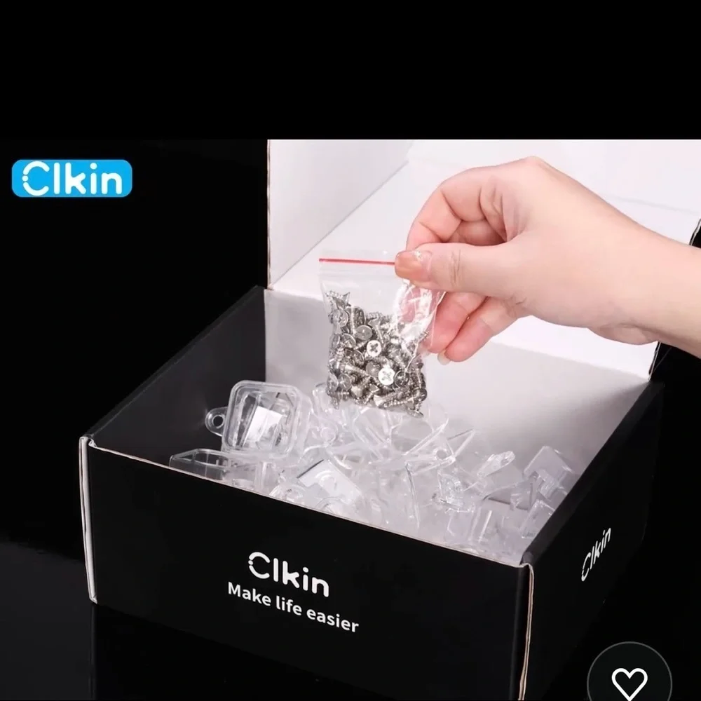 New-Light Clips for Govee Outdoor Lights 40 Clips - 80 Screws